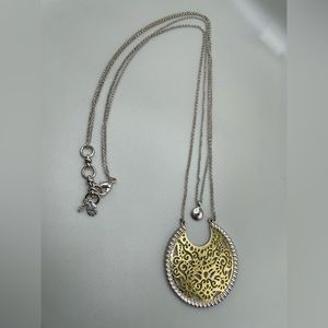 Lucky Brand layering necklace